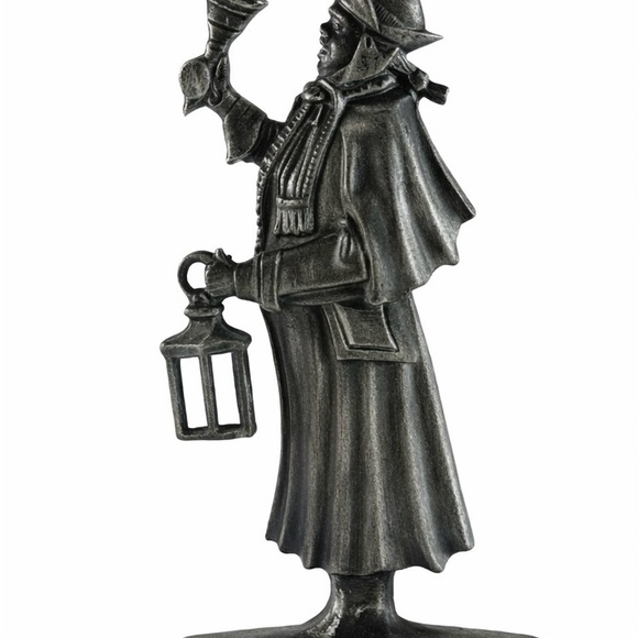 Other - Vintage Cast Aluminum Town Crier House Address Sign Whitehall Style 8”